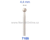 diamantová fréza - 4,3mm, DR7105