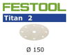 brusný výsek, FESTOOL, TITAN 2, 150mm/9,  P800