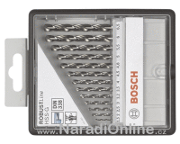 sada broušených vrtáků HSS-G,  Robust-Line, 13ks