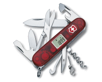 kapesní nůž VICTORINOX, Traveller, červený transparent, 91mm