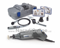 DREMEL 400, 140W, 80ks, hřídel, kufr