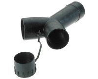 adaptér pro rozdvojení hadic Y, s uzávěrem, AS, 50mm