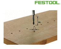kolíkový, provrtávací vrták FESTOOL, S8, HW D5x30