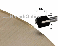 lícovací fréza FESTOOL, HM, D19/16, S8, OFK-MFK