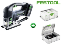 AKU přímočará pila FESTOOL, CARVEX, PSBC 400 EB-SET, Li-18