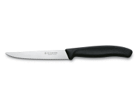 kuchyňský nůž, steakový, VICTORINOX, černý