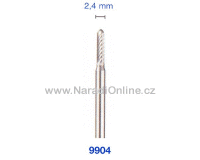 karbidová fréza, zaoblená 2,4mm, DR9904