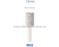 karbidová zubová fréza, válcová 7,8mm, DR9933
