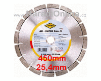 diamantový kotouč CEDIMA-AR, BETON, 450/25,4mm