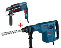 kladivo vrtací BOSCH GBH 11 DE, SDS-MAX + kladivo GBH 2-23 RE