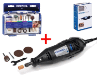 DREMEL 200 JC, 125W, 5ks příslušenství + sada nástrojů DR687