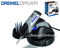 DREMEL DRIVER, AKU šroubovák, 1120JA, 8ks