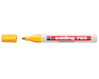 lakový popisovač, EDDING 750, 2-4mm, kulatý hrot, bílý