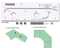 šablona pro kuchyňské desky, FK 650