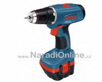 AKU vrtací šroubovák, BOSCH, GSR 12V, 2x2Ah