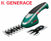 AKU nůžky na keře + nůž na trávu, Li-Ion, ISIO-SET, II. generace