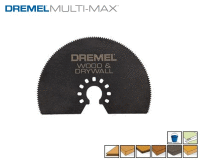 segmentový pilový list, dřevo, 75mm, DREMEL Multi-Max, MM450