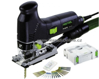 přímočará pila FESTOOL, PS 300 EQ-PLUS, + sada plátků