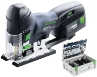 AKU kmitací, přímočará pila FESTOOL, CARVEX, PSC 400 EB-SET, Li-15