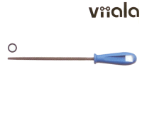 kulatá rašple VIIALA, rukojeť, 200mm, SEK 1 (hrubý)