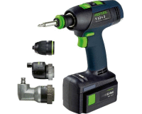 AKU vrtací šroubovák FESTOOL, T 12+3 Li SET
