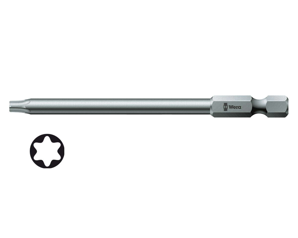 Embout Torx TX20 X 89 Mm Wera - Pour Vissage Acier Et Matériaux Durs, Qualité Professionnelle Allemande