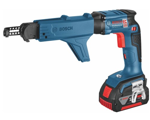 Aku šroubovák s automatem Bosch GSR 18 V-EC TE + MA55 Bosch profi06019C8006