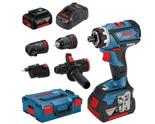 AKU vrtací šroubovák Bosch GSR 18 V-60 FC SET, 2x5,0Ah, L-Boxx Bosch profi06019G7100