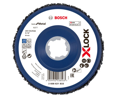 X-LOCK talířový čistící kotouč Scotch Brite Strip-It, 125mm SIA abrasives2608621833