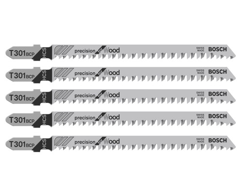 Pilový list přímočaré pily Precision for Wood T 301 BCP (5ks) Bosch profi2608633A37