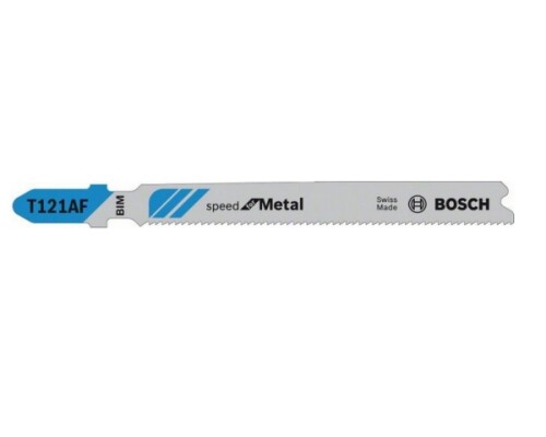 pilový list přímočaré pily, Speed-METAL, T 121 AF (5ks) Bosch profi2608636699