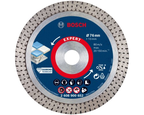 Řezací kotouč na dlažbu Best for Hard Ceramic 76/1,5mm Bosch profi2608900652