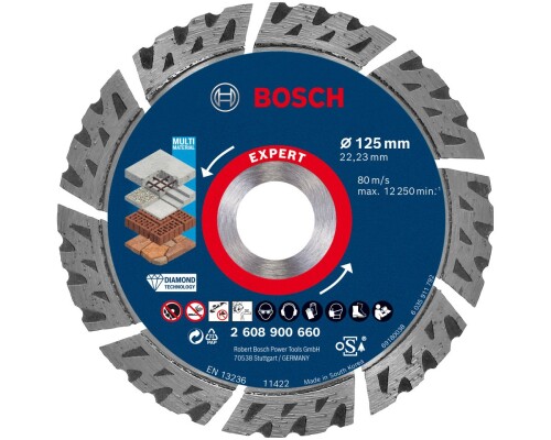 diamantový kotouč Bosch Best UNI + metal, 125mm Bosch profi2608900660