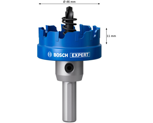 Děrovka s karbidovým břitem Precision Sheet Metal, 46mm Bosch profi2608901429