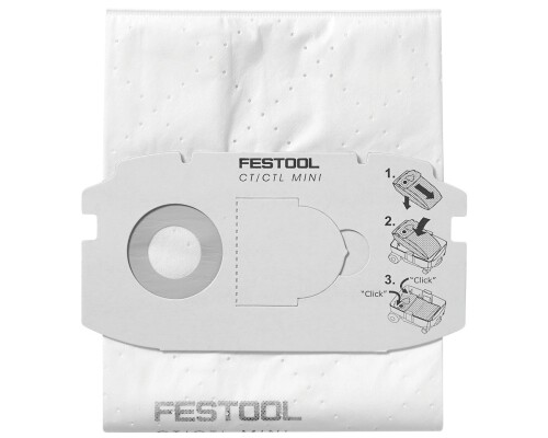 Filtrační vak Selfclean Festool SC FIS-CT MINI (5ks) Festool498410