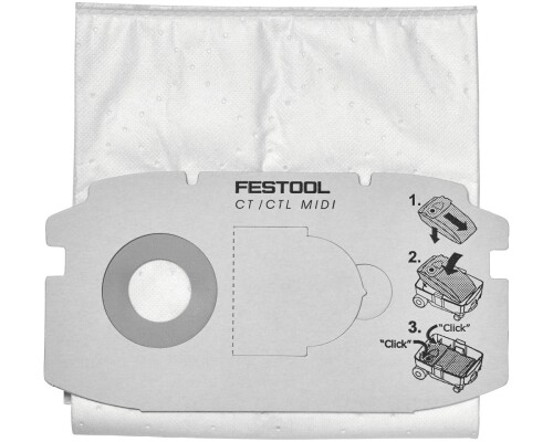 Filtrační vak Selfclean Festool SC FIS-CT MIDI (5ks) Festool498411