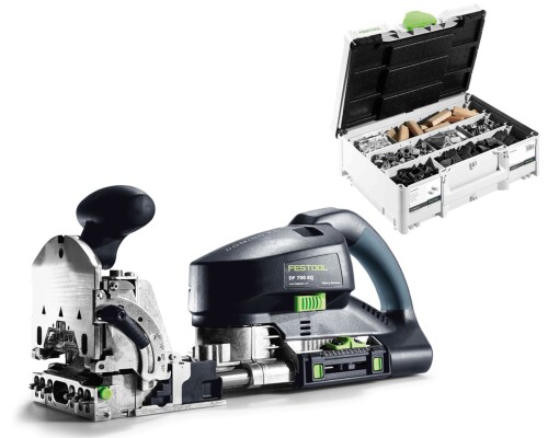 Kolíkovací frézka na spoje Festool Domino XL DF 700 EQ-Plus + svorníky SV-SYS D14 Festool576426+576795