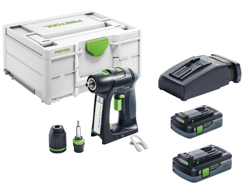 AKU vrtací šroubovák Festool C 18 HPC 4,0 I-Plus Festool576435