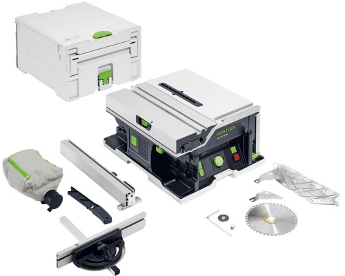 Akumulátorová stolní pila v systaineru Festool CSC SYS 50 EBI-Basic Festool576820