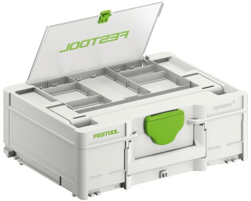 Festool Systainer SYS³ DF M137 s přihrádkou ve víku Festool577346