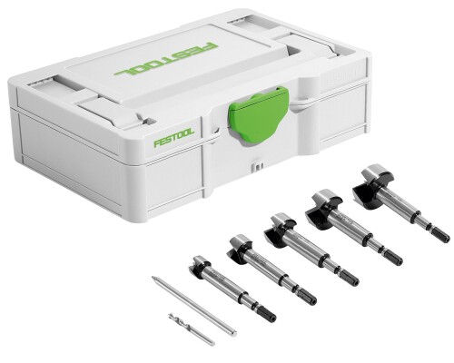 Sada sukovníků Forstner vrtáků Centrotec SYS3 S 76-FB CE-SORT/5 Festool578110