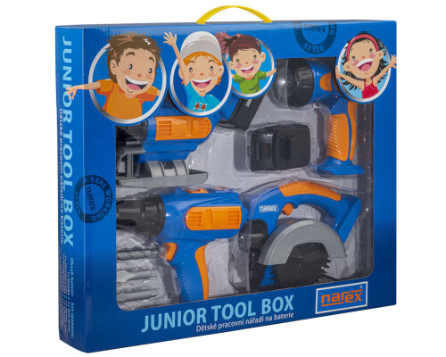 BONUS - Sada hraček dětského nářadí Junior Tool Box