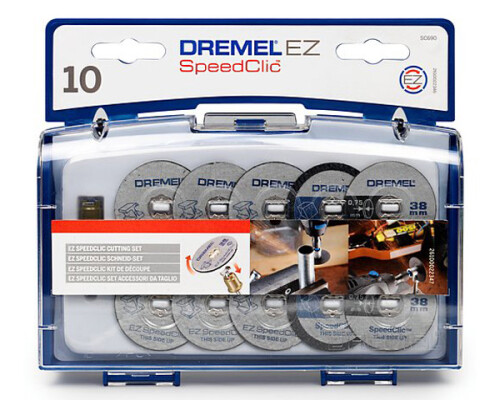 Dremel SC 690 sada řezných kotoučů + stopka SpeedClic 402SC Dremel2615S690JA