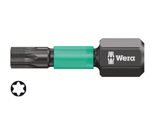 Bit Wera 867/1 IMP DC Impaktor TORX, 1/4", 25mm, TX10 WeraW057628..1/10