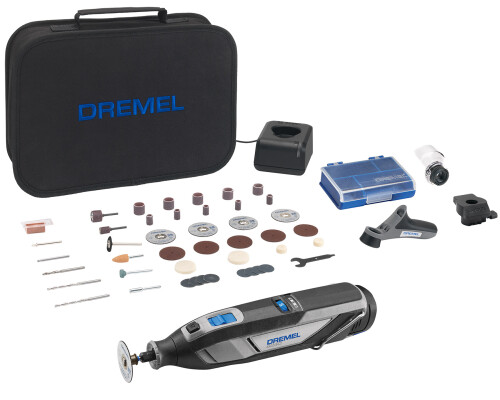 Dremel 8240-45 akumulátorové mikronářadí, Li-Ion, 45ks příslušenství DremelF0138240JF