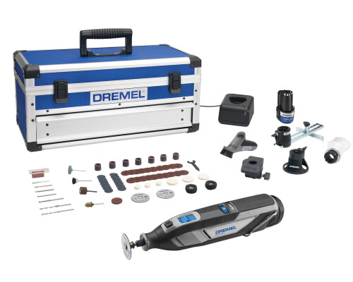 Dremel 8240-65 akumulátorové mikronářadí, Li-Ion, 65ks příslušenství DremelF0138240JK