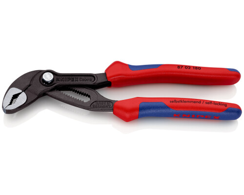 Stavitelné sika kleště Knipex Cobra s 2K rukojetí, 180mm KnipexKN8702180