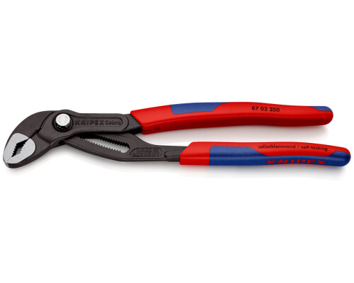 Stavitelné sika kleště Knipex Cobra s 2K rukojetí, 250mm KnipexKN8702250