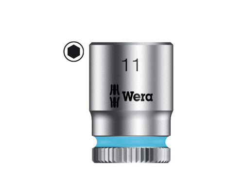 Nástrčná hlavice barevná Wera 8790 HMA 6-ti hran 1/4", 11mm WeraW003510