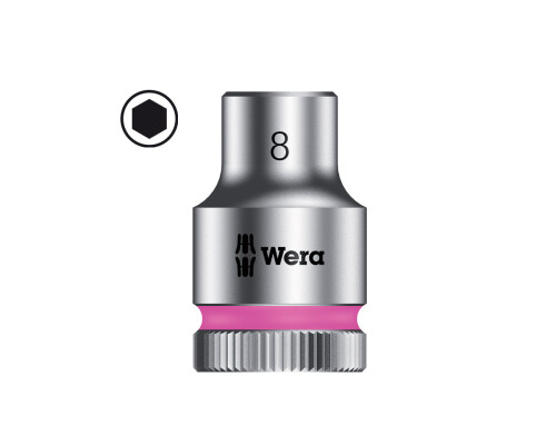 Nástrčná hlavice barevná Wera 8790 HMB 6-ti hran 3/8", 8mm WeraW003553
